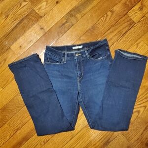 Levi's Women's Boot Cut Jeans - Dark Blue